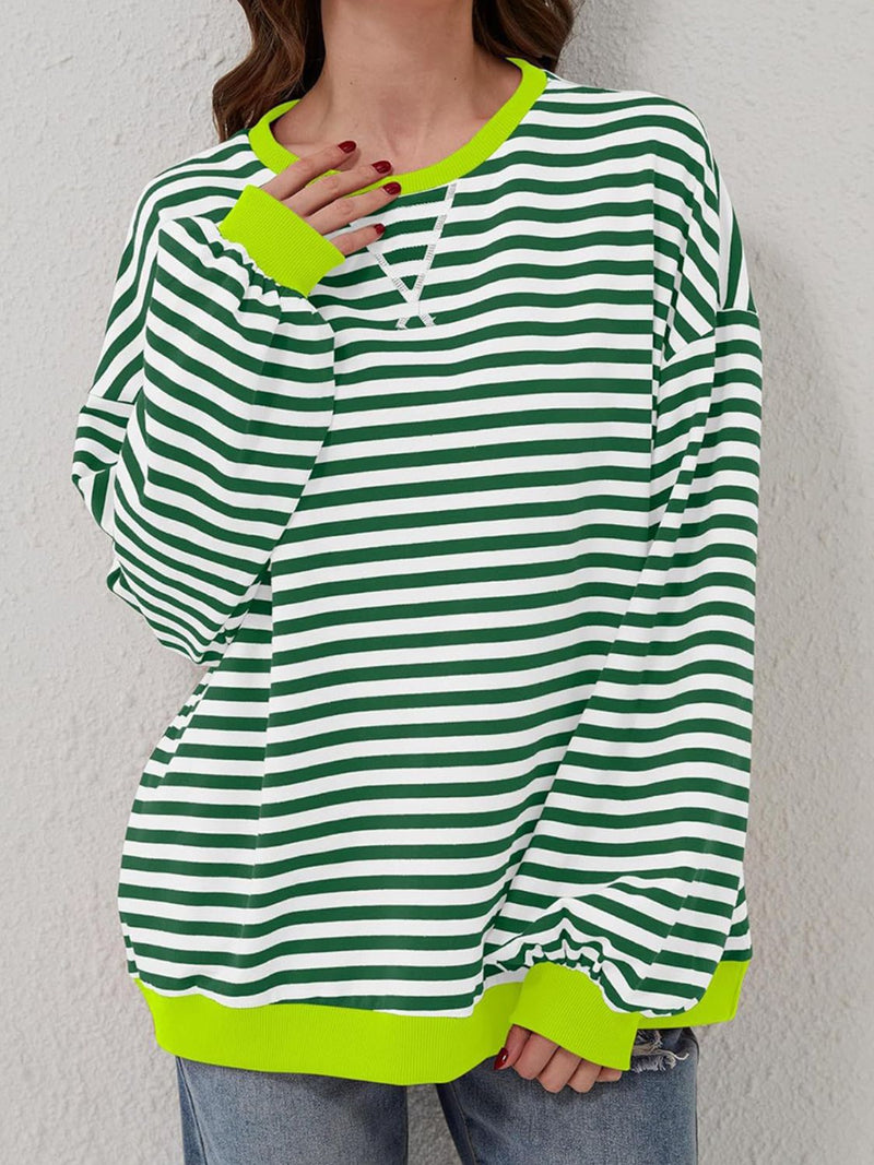 *8 COLORS* Casual School Days Striped Top