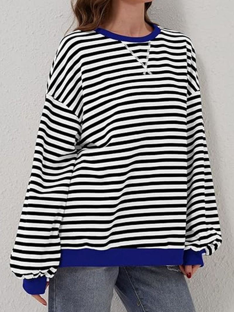 *8 COLORS* Casual School Days Striped Top