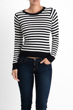 Beetlejuice Striped Sweater