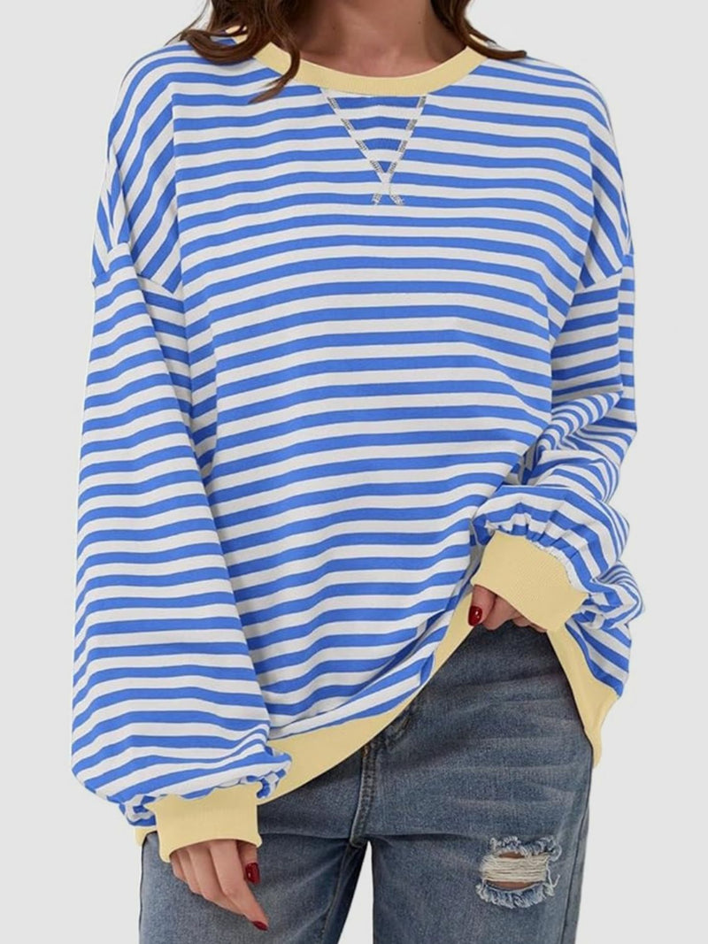 *8 COLORS* Casual School Days Striped Top