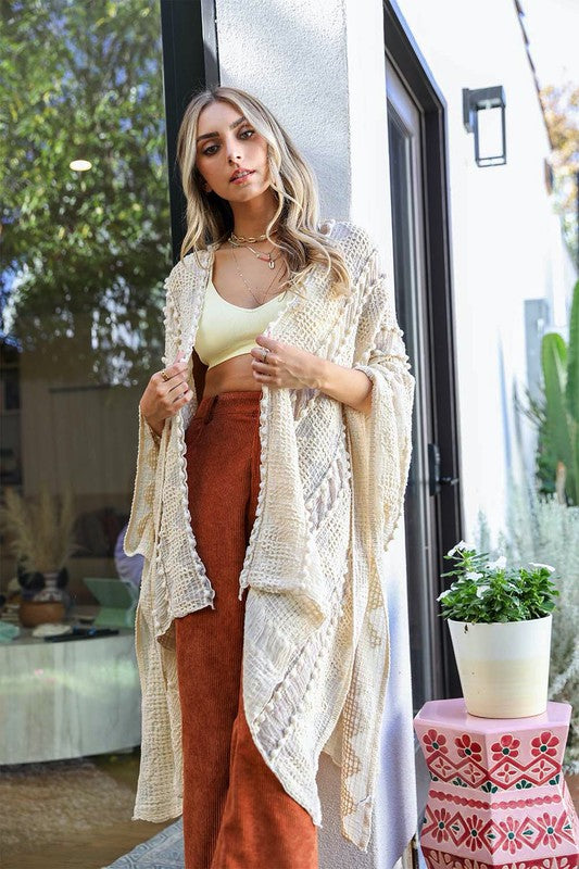 The Stevie Embroidered Kimono