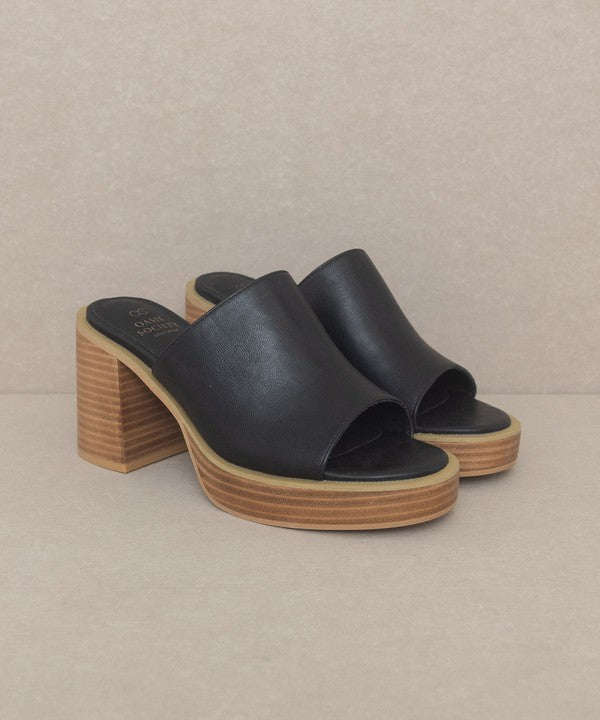 High Society Camille Platform Slide Heel