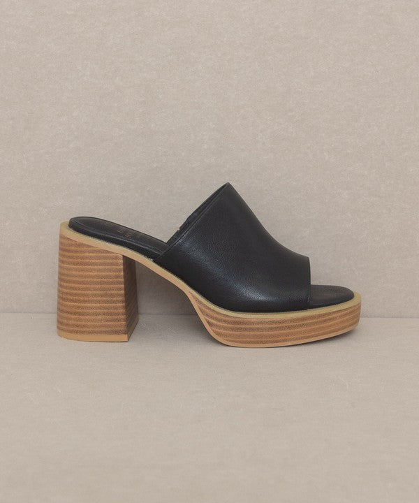 High Society Camille Platform Slide Heel