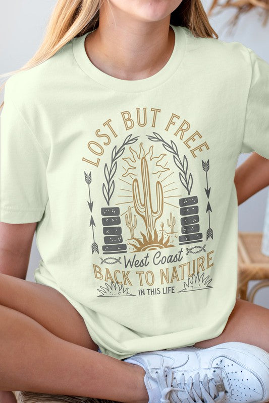 Lost But Free, Summer Graphic Tee