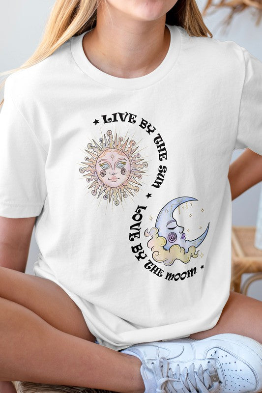 Live by the Sun Love by the Moon Graphic Tee