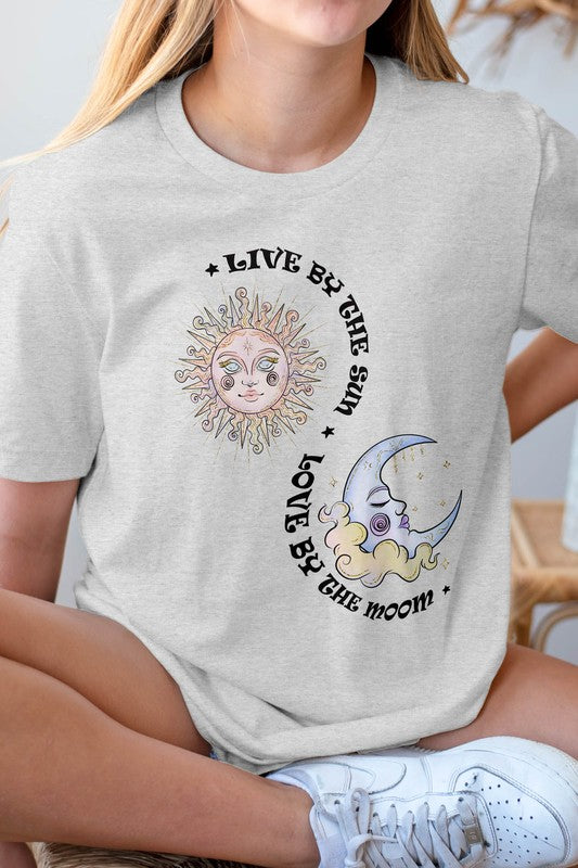 Live by the Sun Love by the Moon Graphic Tee