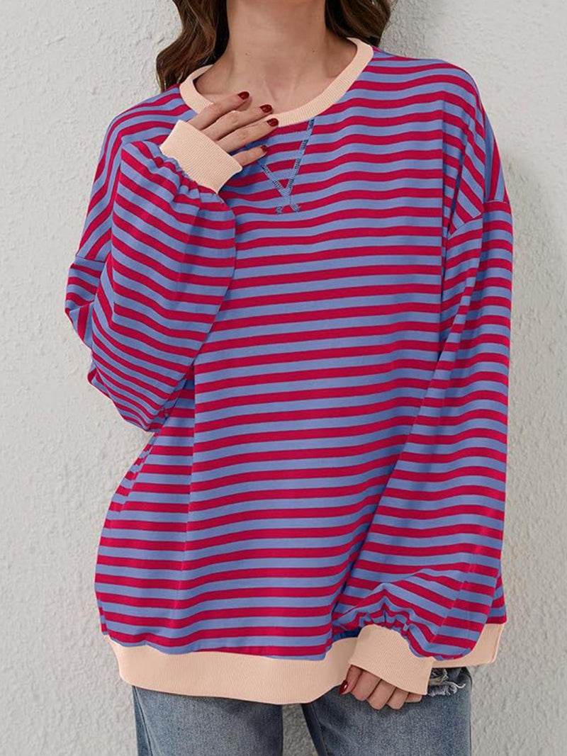 *8 COLORS* Casual School Days Striped Top