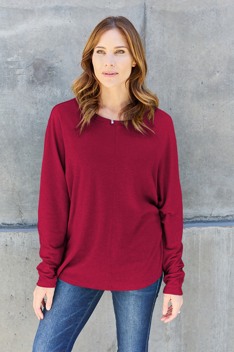 8 COLORS - Casual Days Long Sleeve Top