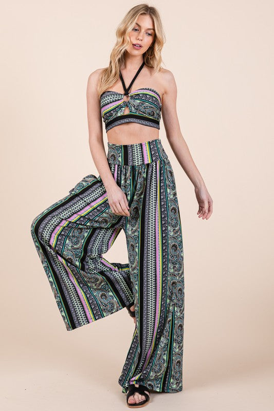 Boho Wide Leg Pants