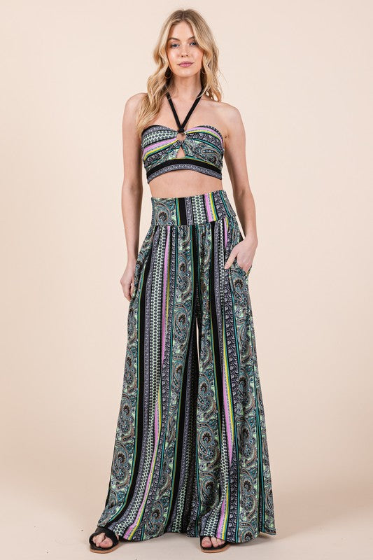 Boho Wide Leg Pants