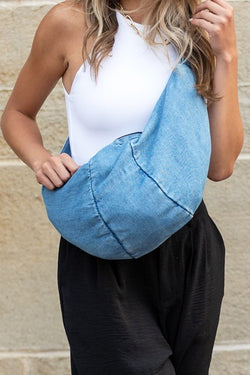 Tatum Denim Sling Bag