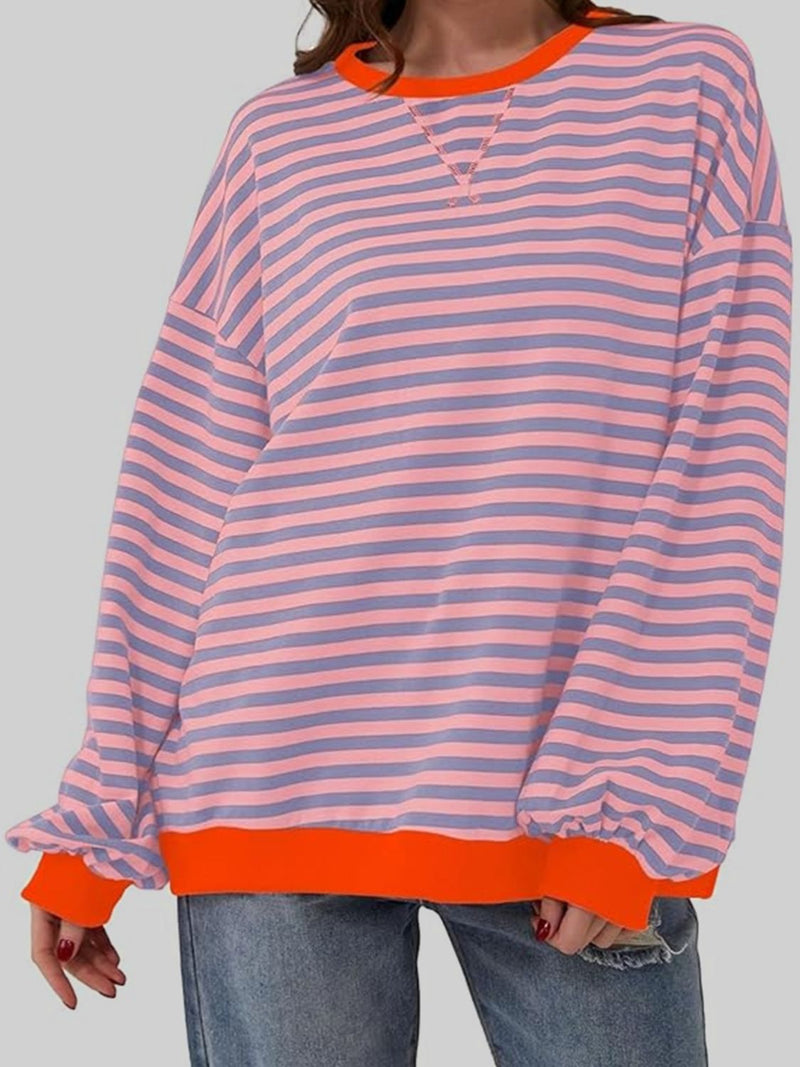 *8 COLORS* Casual School Days Striped Top