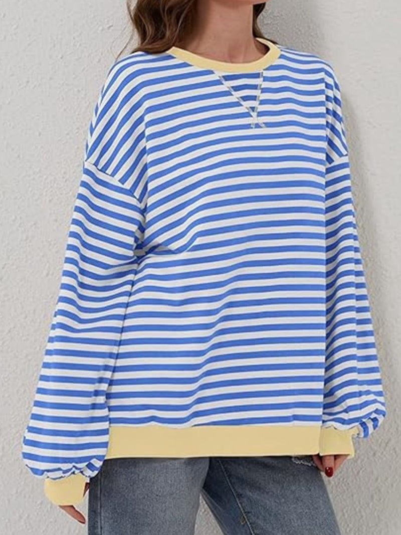 *8 COLORS* Casual School Days Striped Top