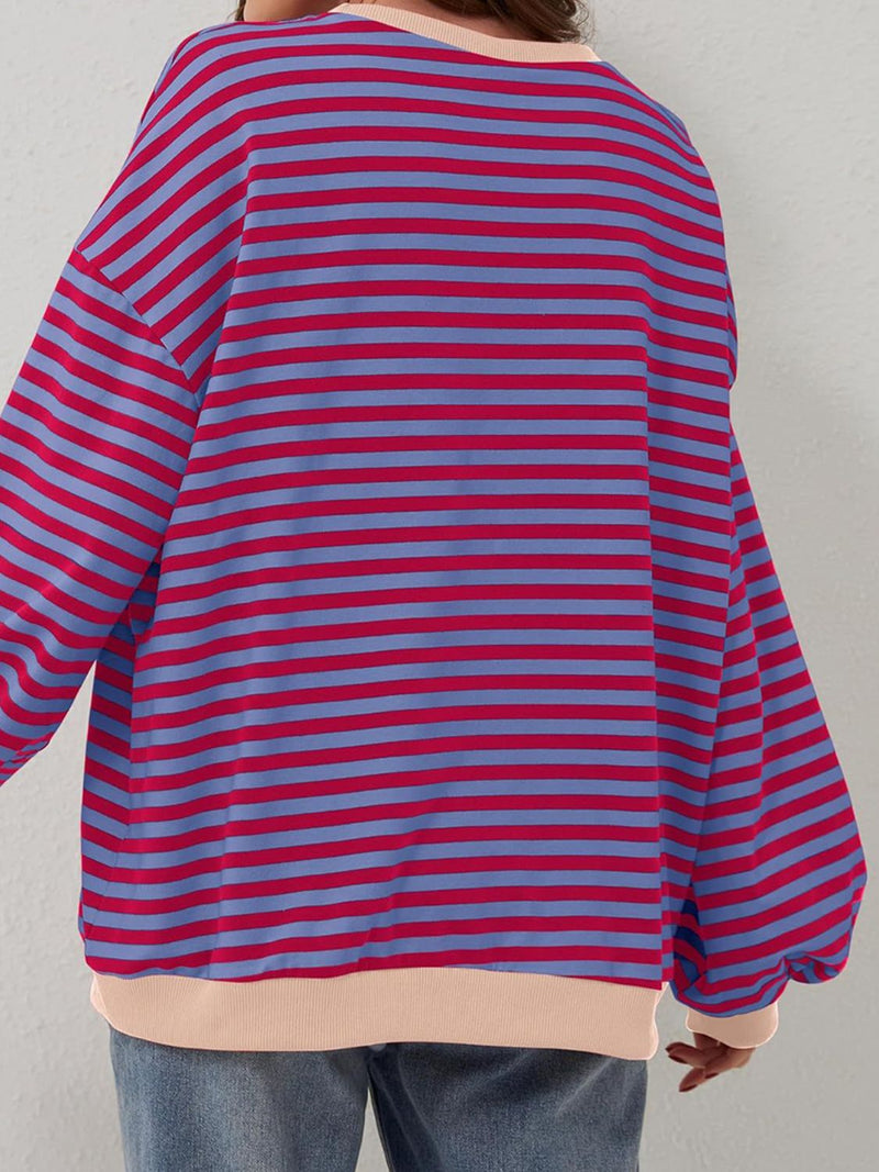 *8 COLORS* Casual School Days Striped Top