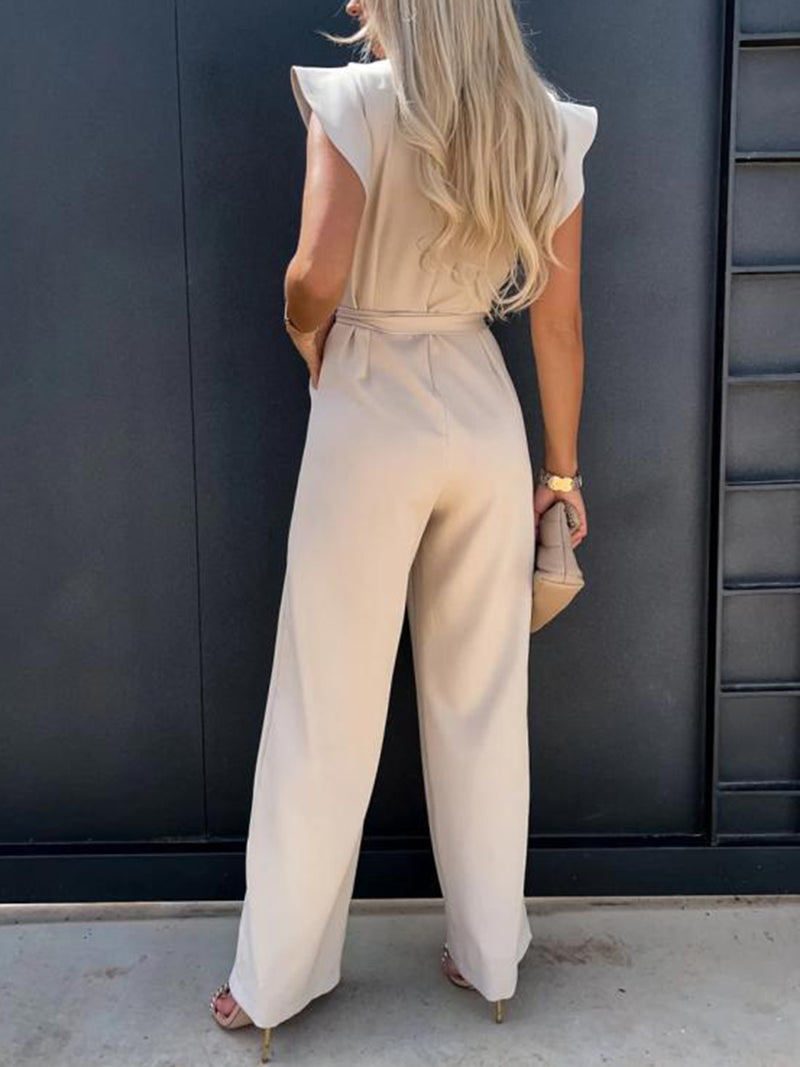 *5 COLORS* Brighter Days Ahead Ruffled Jumpsuit