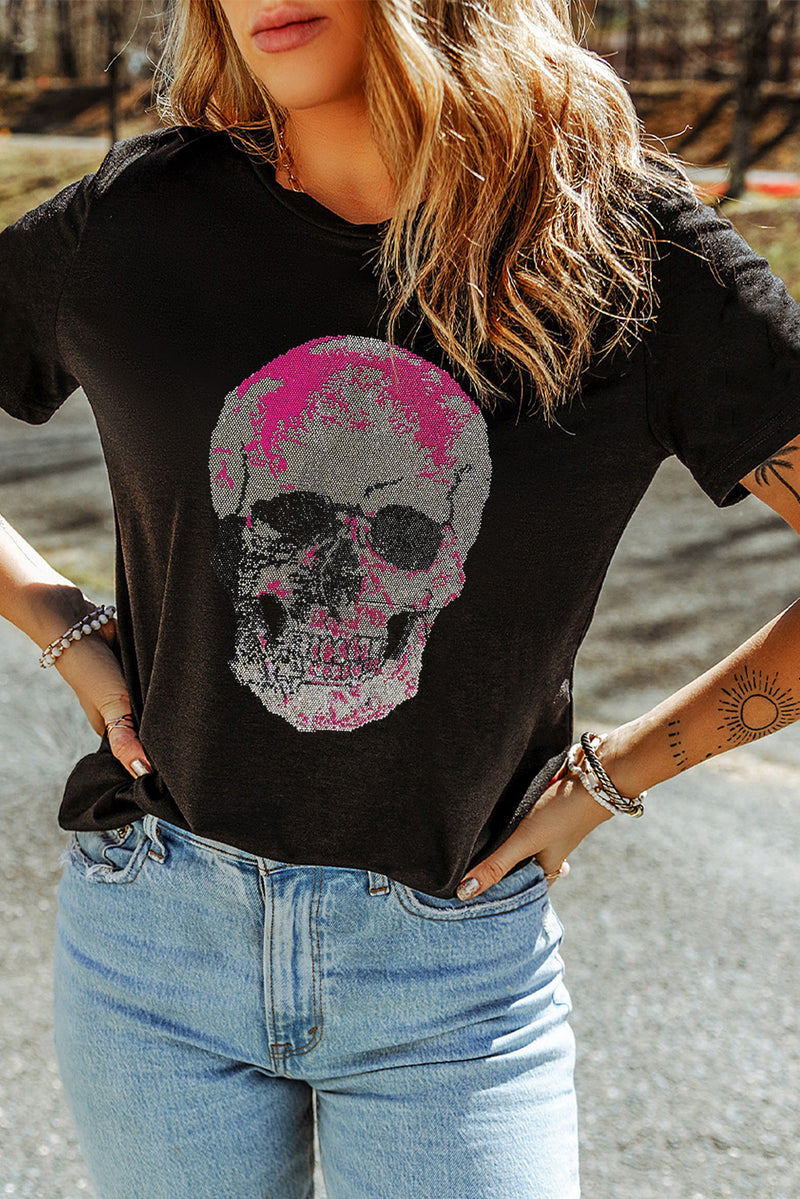 Bad to the Bone Skull Tee