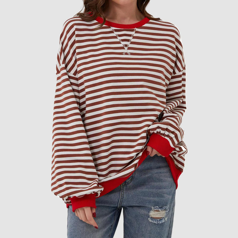 *8 COLORS* Casual School Days Striped Top