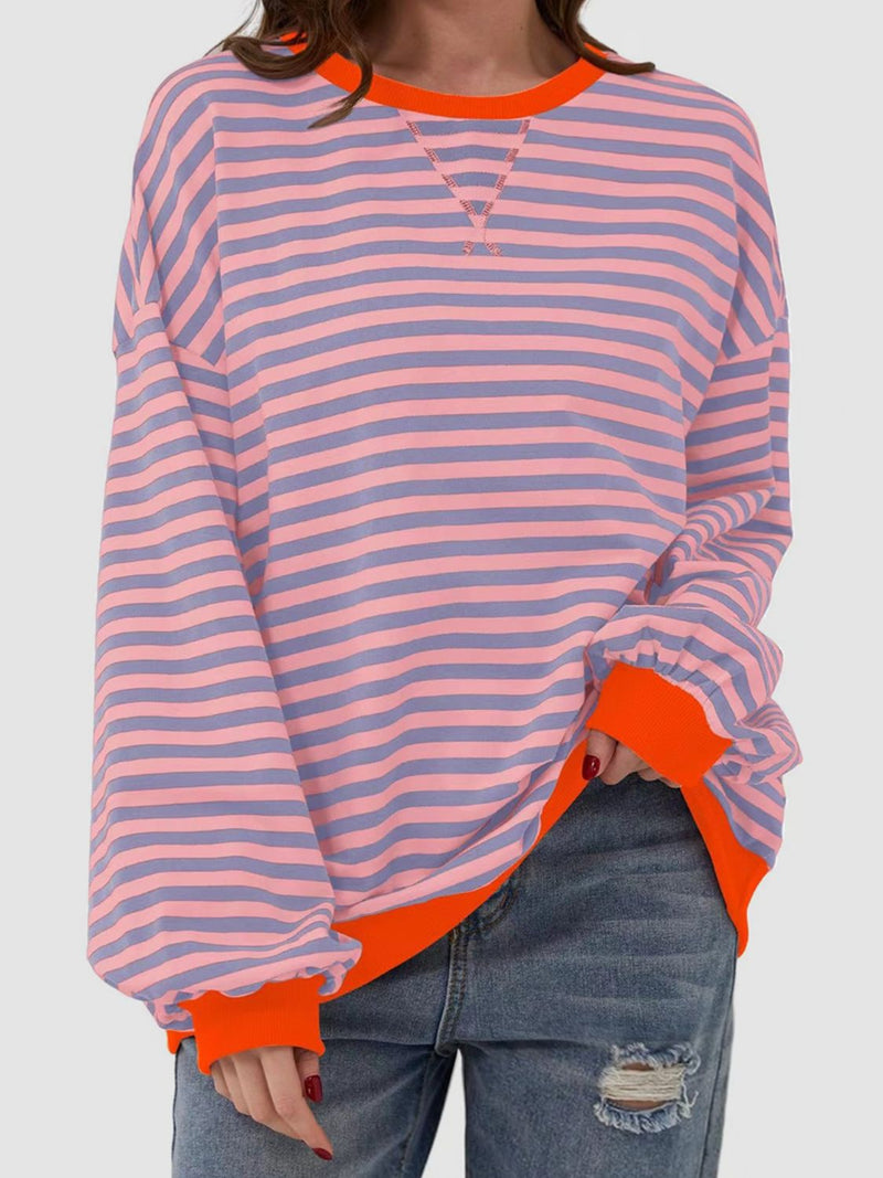 *8 COLORS* Casual School Days Striped Top