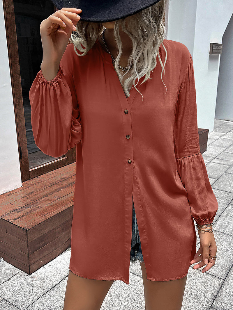 3 COLORS - Must Have Balloon Sleeve Shirt