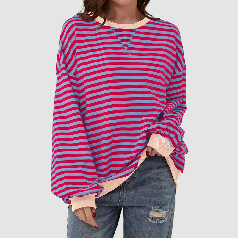 *8 COLORS* Casual School Days Striped Top