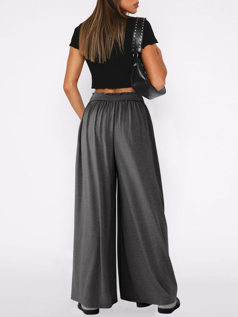 *6 COLORS* High Waist Wide Leg Pants