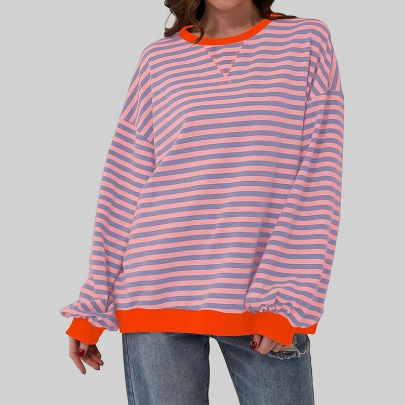 *8 COLORS* Casual School Days Striped Top