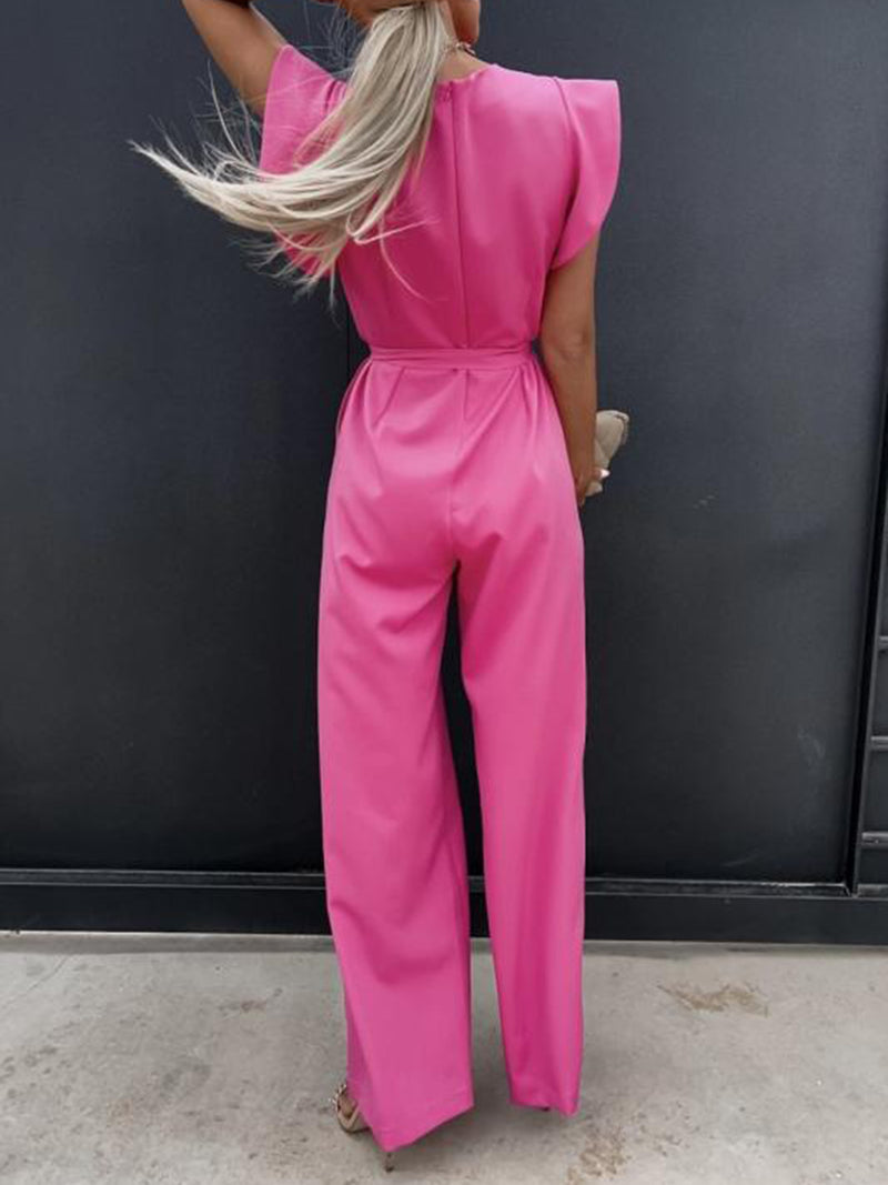 *5 COLORS* Brighter Days Ahead Ruffled Jumpsuit