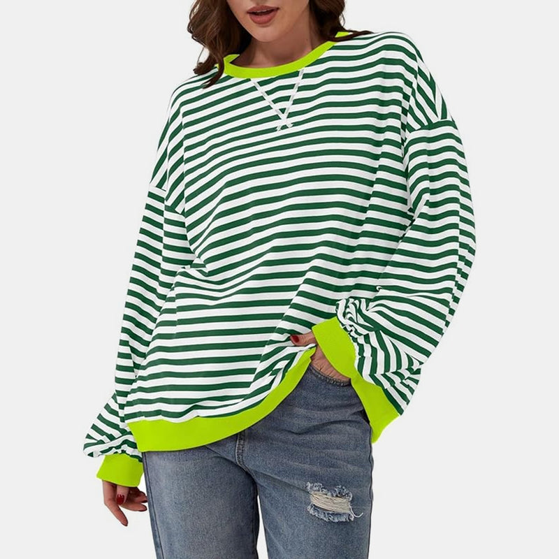 *8 COLORS* Casual School Days Striped Top