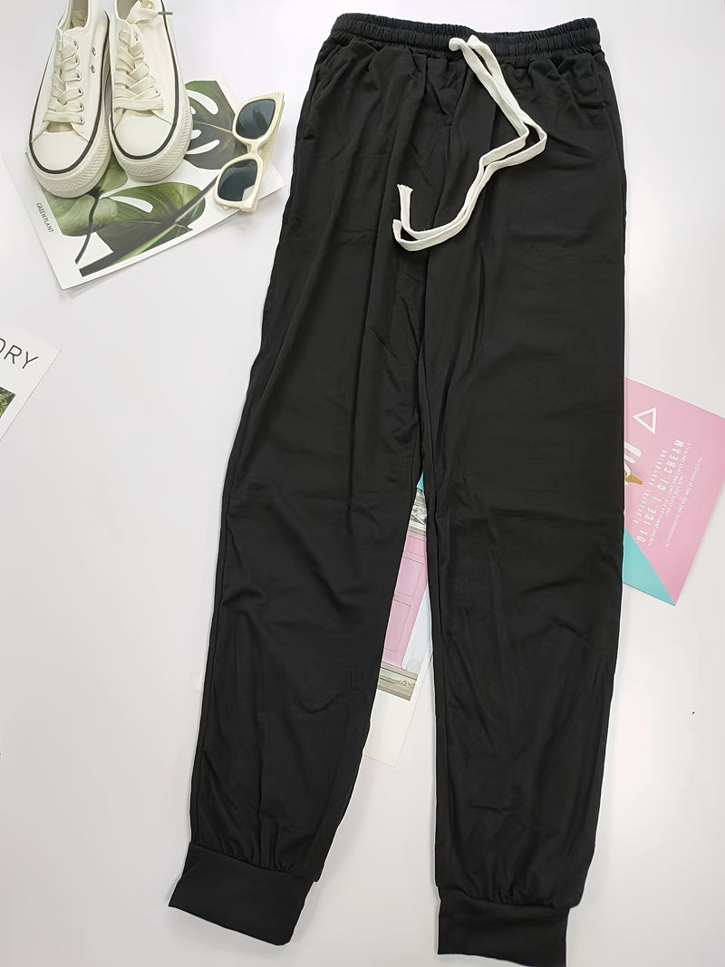 The Best Drawstring Elastic Waist Joggers with Pockets