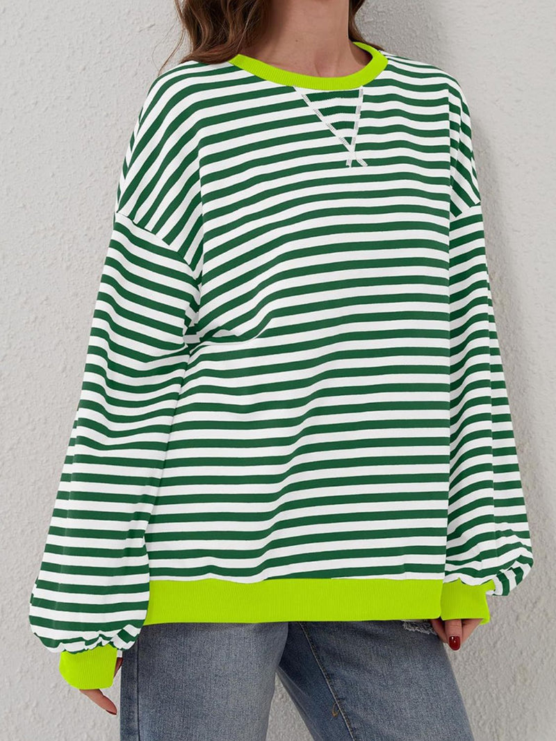 *8 COLORS* Casual School Days Striped Top