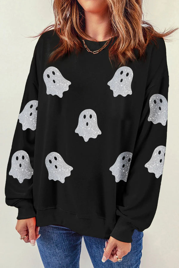 Ghostly Glitter Sweatshirt