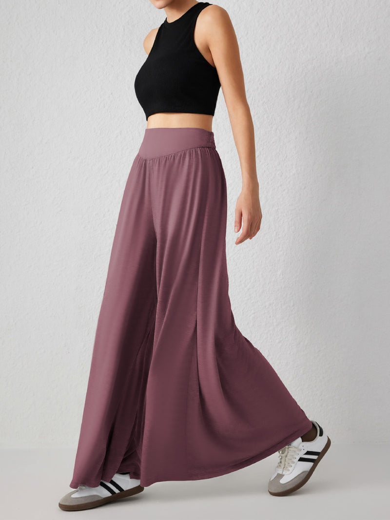 *6 COLORS* High Waist Wide Leg Pants