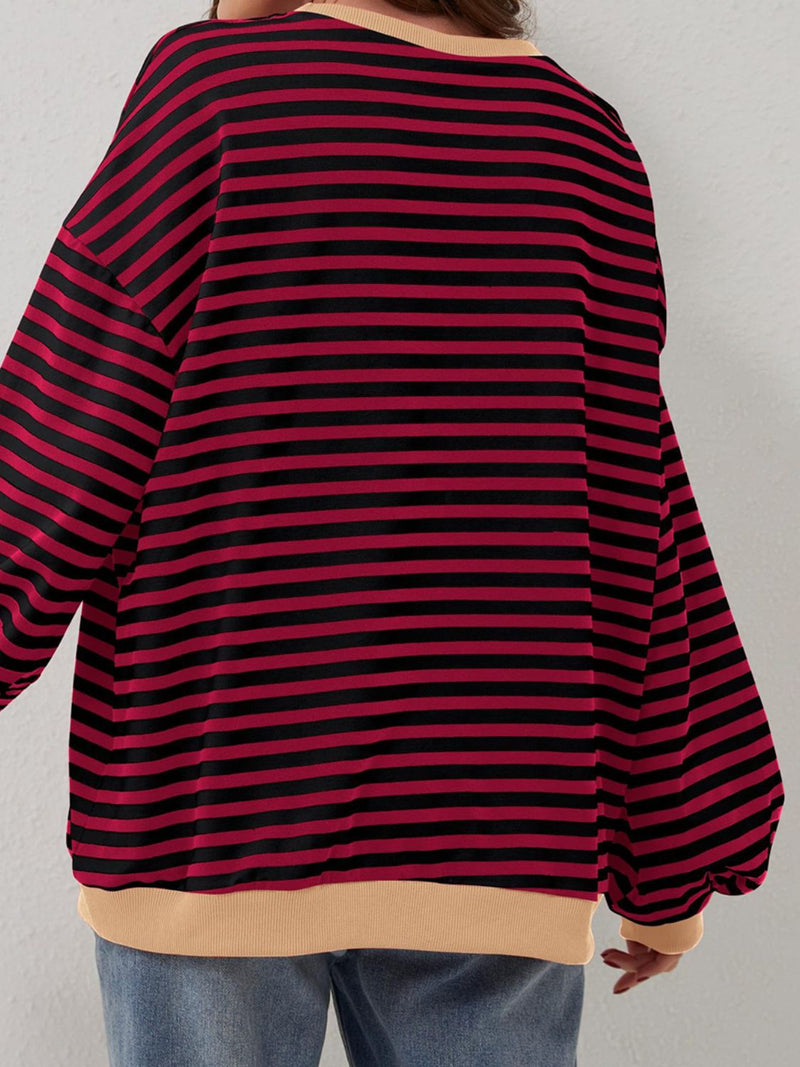 *8 COLORS* Casual School Days Striped Top