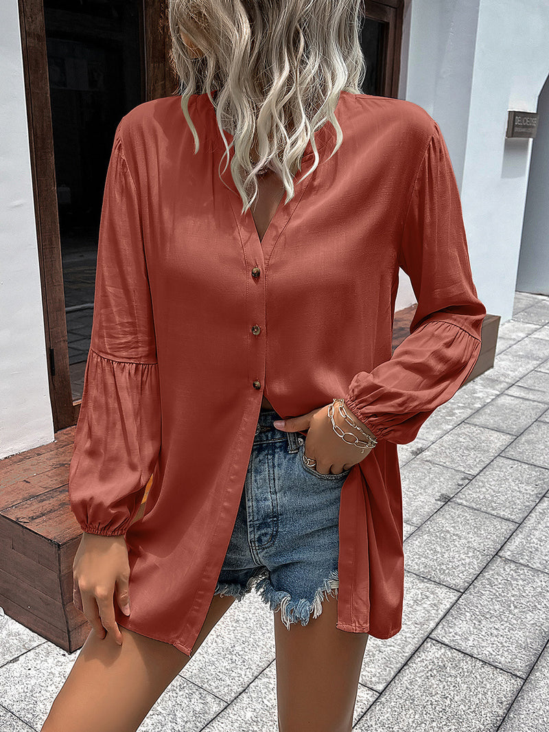 3 COLORS - Must Have Balloon Sleeve Shirt