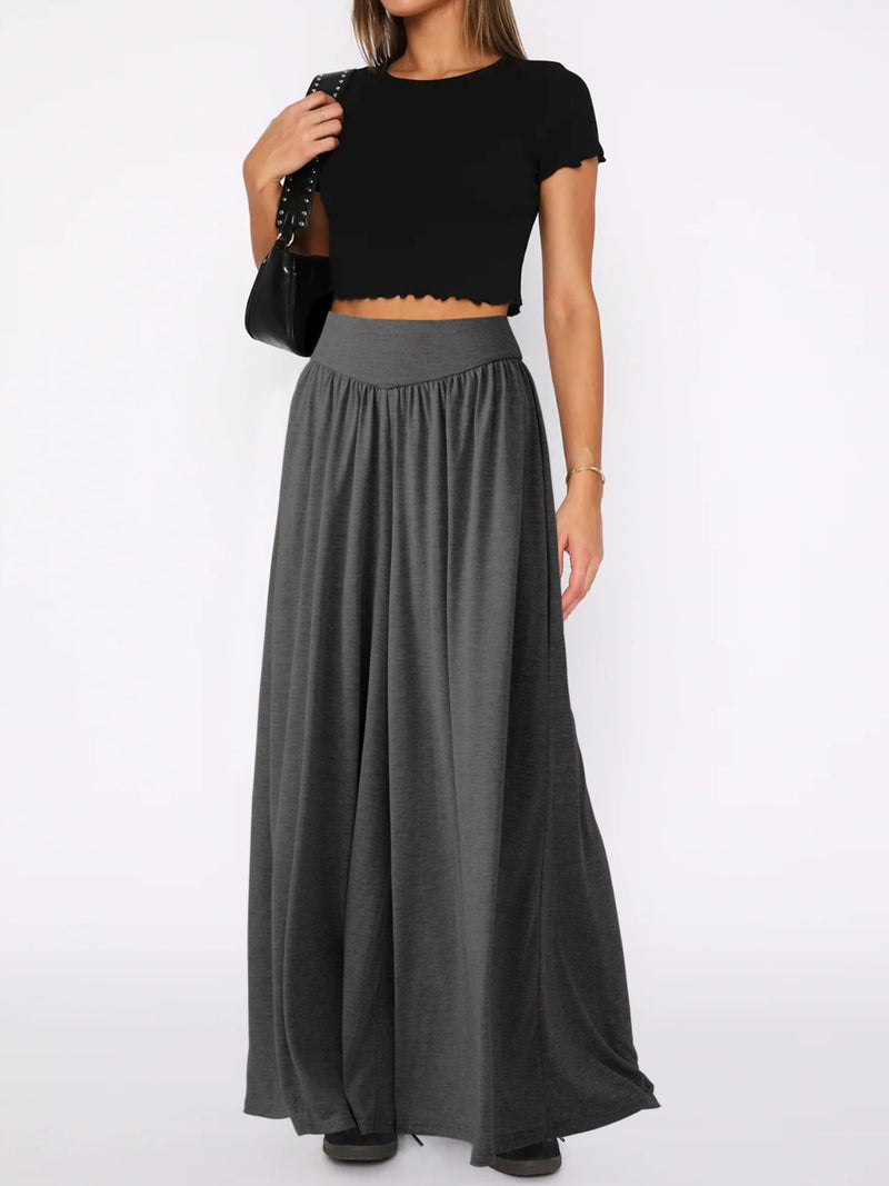 *6 COLORS* High Waist Wide Leg Pants