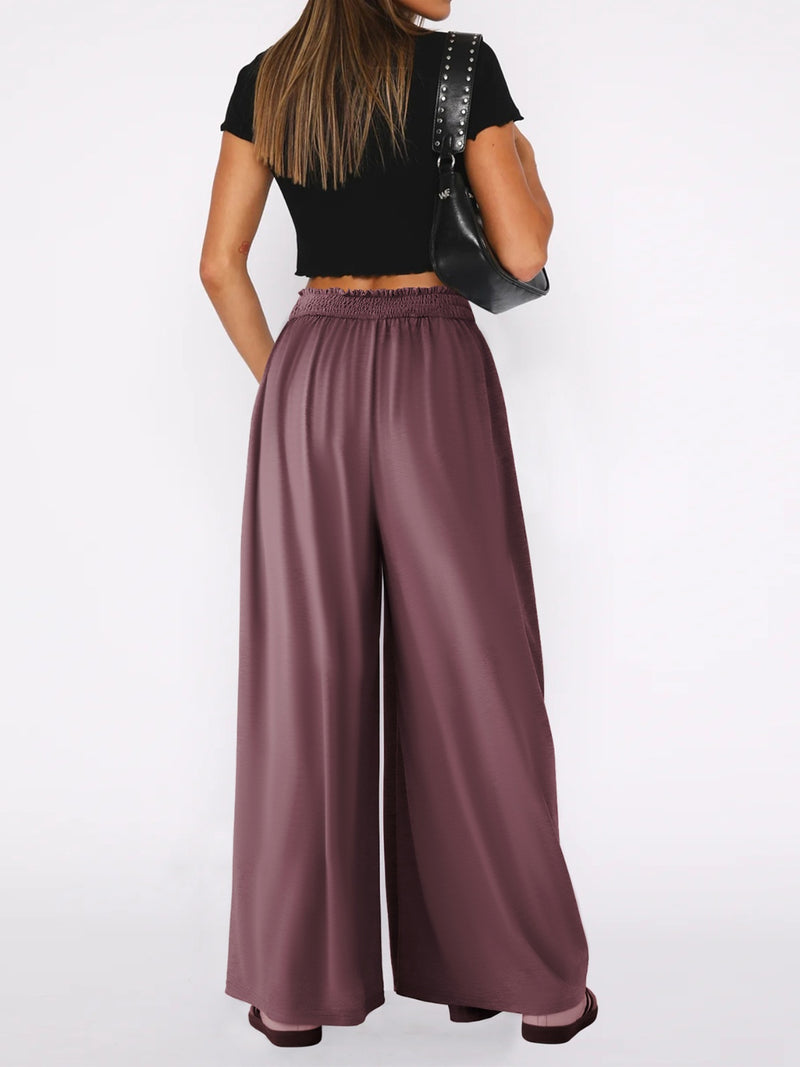 *6 COLORS* High Waist Wide Leg Pants