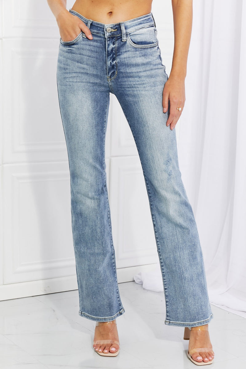 Judy Blue Maddison Midrise Bootcut Jeans – Wild At Heart Boutique