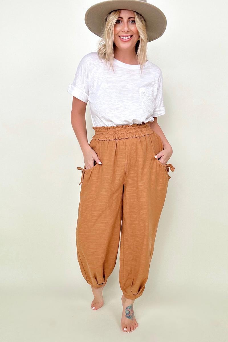 Parachute Pants with Side Pocket