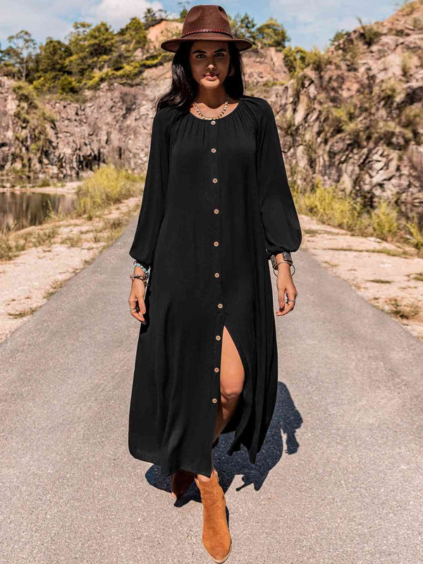 Hippie Chick Black Dress
